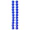 12 Pack: Sapphire Glass Faceted Round Beads, 14mm by Bead Landing™